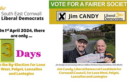 Jim and Colin Canvassing