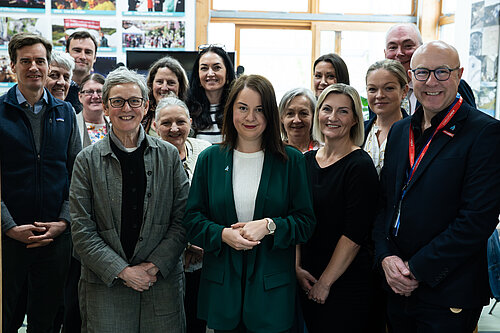 Sarah Preece met MP Stephanie Peacock at a Visitor Economy Sector Panel meeting at The Eden Project.